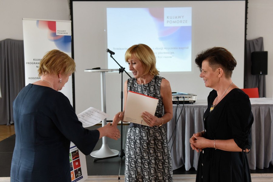 Uroczystość wręczenia nagród w konkursie „Mój ojciec – dobrze być razem”, fot. Łukasz Piecyk