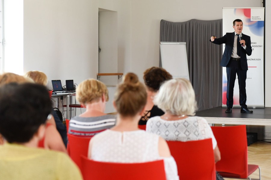 Uroczystość wręczenia nagród w konkursie „Mój ojciec – dobrze być razem”, fot. Łukasz Piecyk