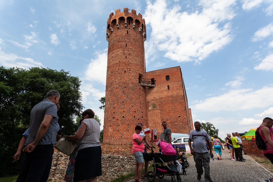 Piknik na Zamku Krzyżackim w Świeciu fot. Filip Kowalkowski