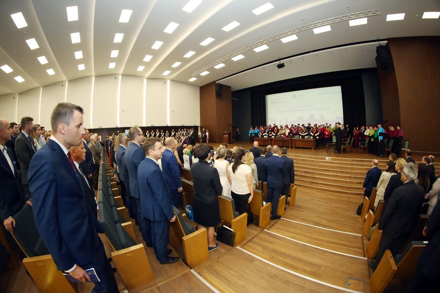 Obchody 50-lecia istnienia Wydziału Nauk Ekonomicznych i Zarządzania Uniwersytetu Mikołaja Kopernika w Toruniu, fot. Andrzej Romański, UMK