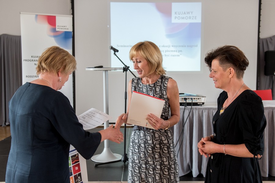 Uroczystość wręczenia nagród w konkursie „Mój ojciec – dobrze być razem”, fot. Łukasz Piecyk