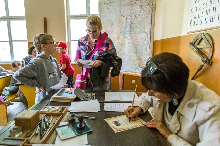 Festyn folklorystyczny z cyklu „Z życia dawnej wsi” w Kujawsko-Dobrzyńskim Parku Etnograficznym w Kłóbce, fot. Szymon Zdziebło/Tarantoga.pl