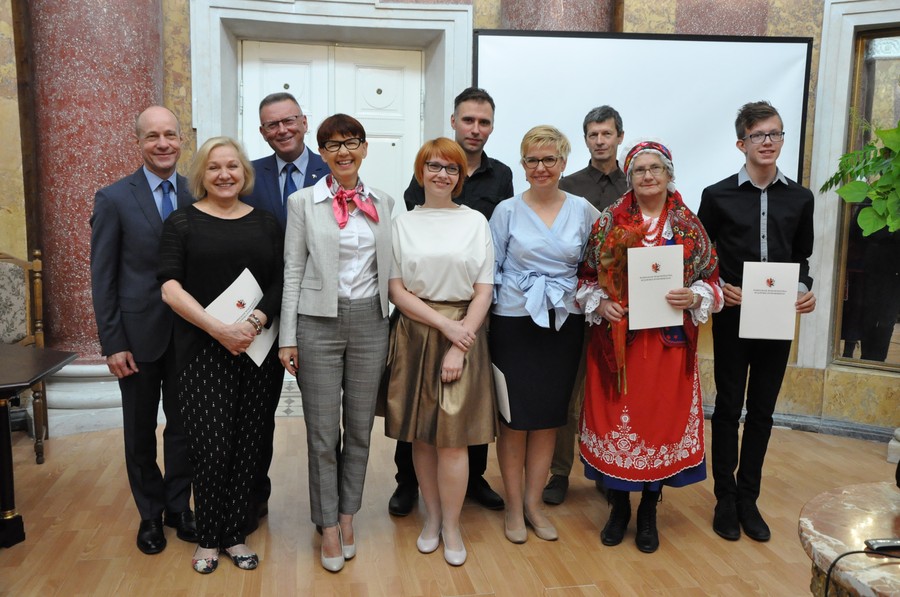 Gala wręczenia stypendiów artystycznych w Pałacu Lubostroń, fot. Janusz Bochenek