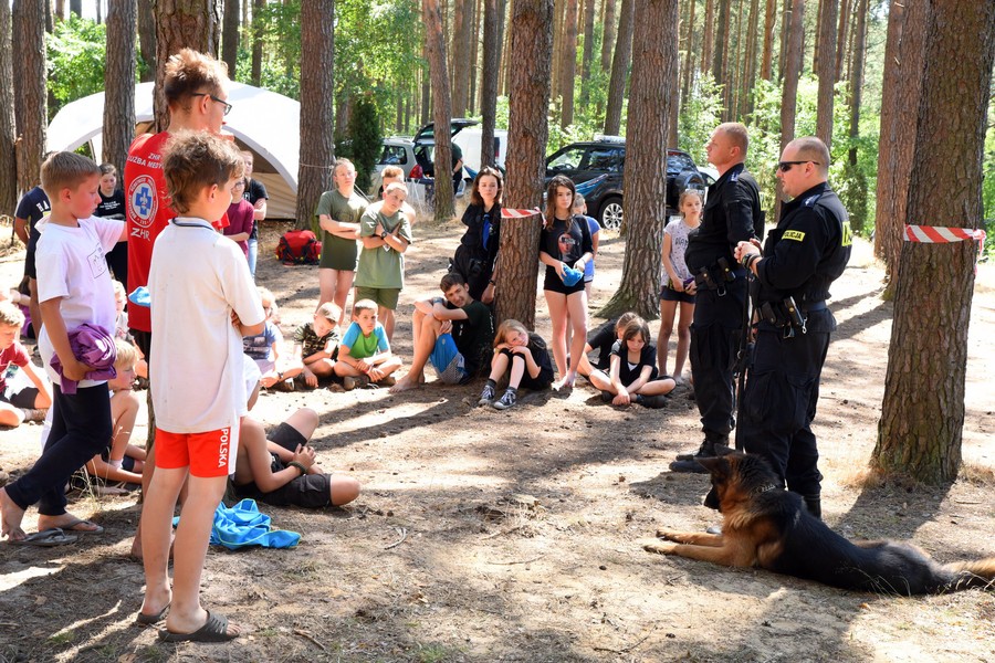 Plan ćwiczeń został oparty o doświadczenia zeszłorocznych nawałnic w Borach Tucholskich, fot. Robert Sawicki