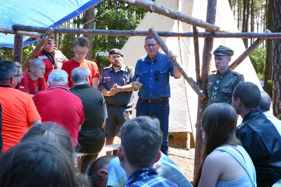Plan ćwiczeń został oparty o doświadczenia zeszłorocznych nawałnic w Borach Tucholskich, fot. Robert Sawicki