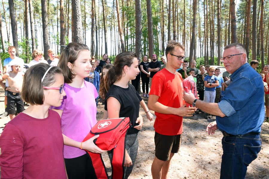 Plan ćwiczeń został oparty o doświadczenia zeszłorocznych nawałnic w Borach Tucholskich, fot. Robert Sawicki