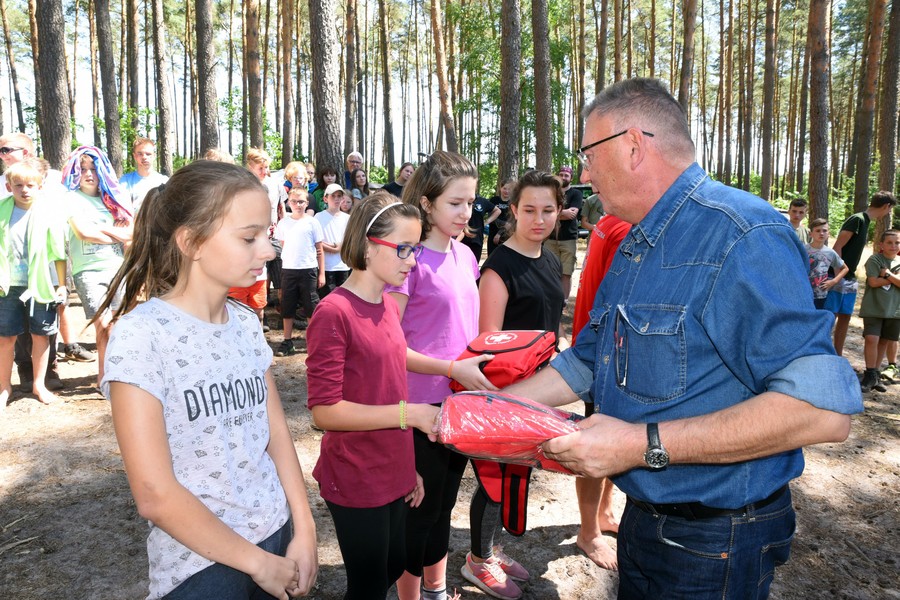Plan ćwiczeń został oparty o doświadczenia zeszłorocznych nawałnic w Borach Tucholskich, fot. Robert Sawicki