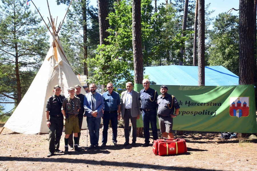 Plan ćwiczeń został oparty o doświadczenia zeszłorocznych nawałnic w Borach Tucholskich, fot. Robert Sawicki