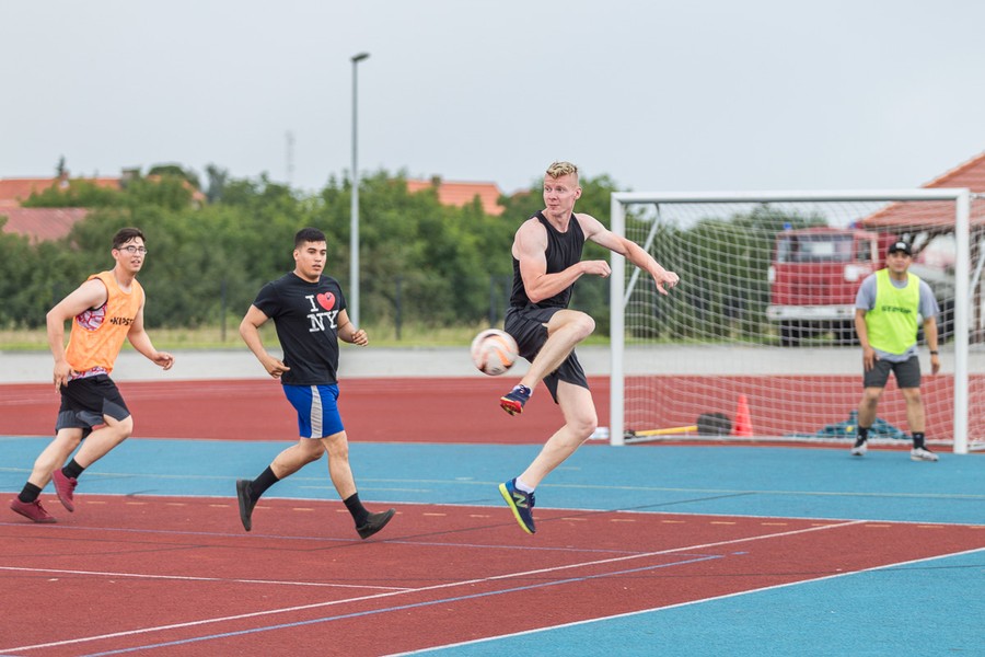 Wizyta żołnierzy z USA w gminie Łubianka, fot. Szymon Zdziebło/Tarantoga.pl