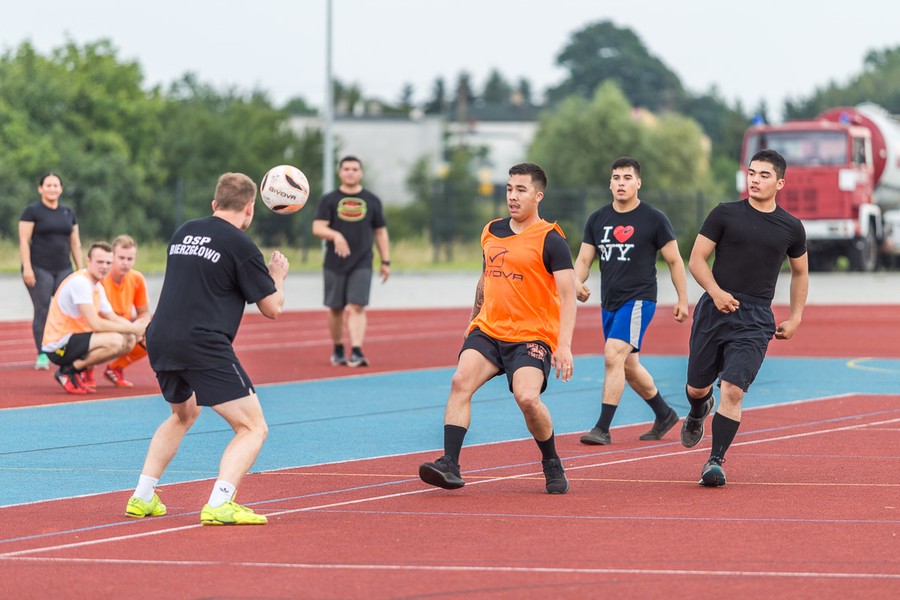 Wizyta żołnierzy z USA w gminie Łubianka, fot. Szymon Zdziebło/Tarantoga.pl