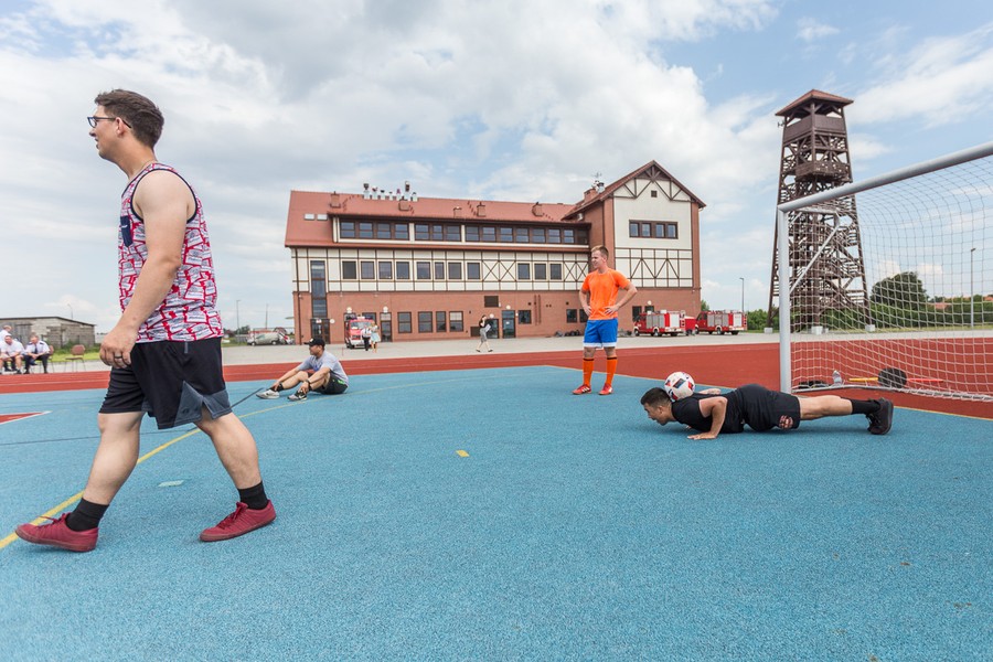 Wizyta żołnierzy z USA w gminie Łubianka, fot. Szymon Zdziebło/Tarantoga.pl