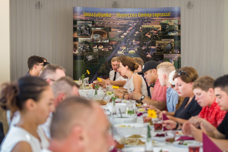 Wizyta żołnierzy z USA w gminie Łubianka, fot. Szymon Zdziebło/Tarantoga.pl