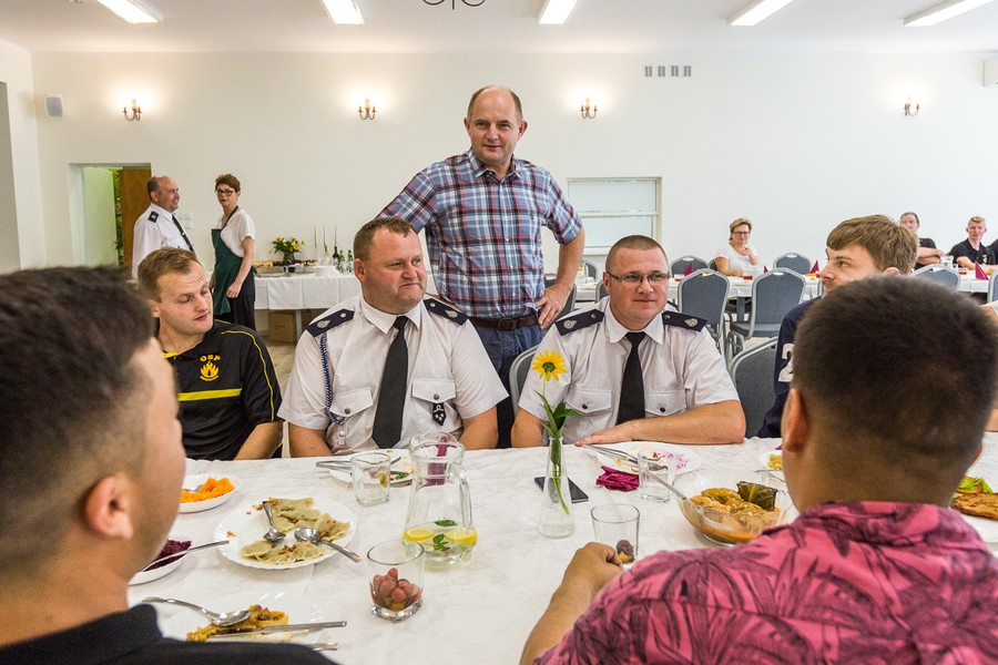 Wizyta żołnierzy z USA w gminie Łubianka, fot. Szymon Zdziebło/Tarantoga.pl