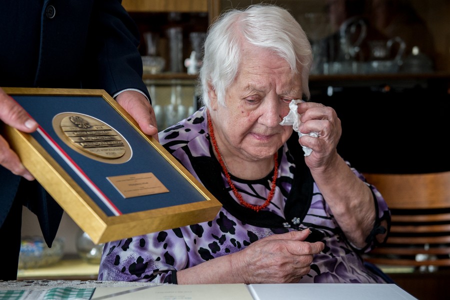 Wizyta u Władysławy Mizak, fot. Łukasz Piecyk