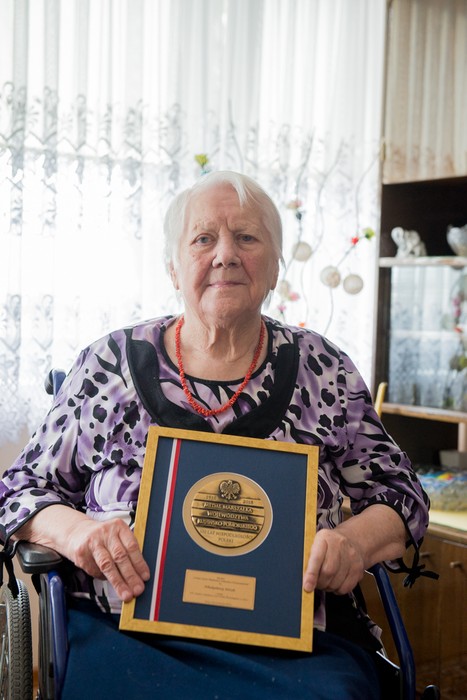 Wizyta u Władysławy Mizak, fot. Łukasz Piecyk