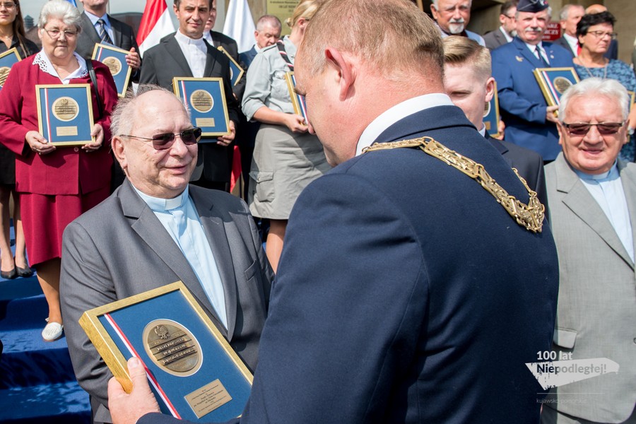 Uroczystość wręczenia marszałkowskich, jubileuszowych medali Unitas Durat Palatinatus Cuiaviano-Pomeraniensis, fot. Łukasz Piecyk
