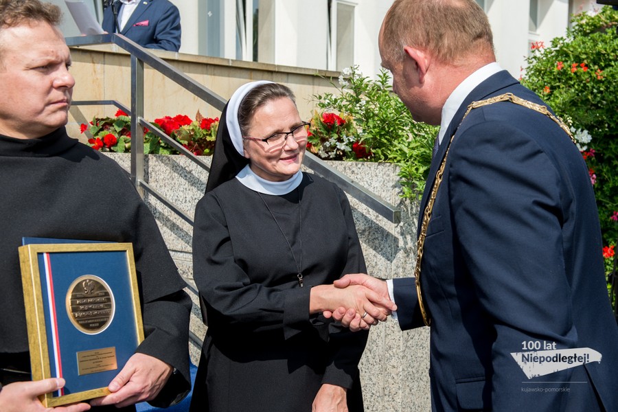 Uroczystość wręczenia marszałkowskich, jubileuszowych medali Unitas Durat Palatinatus Cuiaviano-Pomeraniensis, fot. Łukasz Piecyk