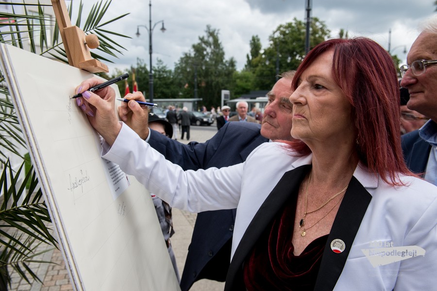 Uroczystość wręczenia marszałkowskich, jubileuszowych medali Unitas Durat Palatinatus Cuiaviano-Pomeraniensis, fot. Łukasz Piecyk