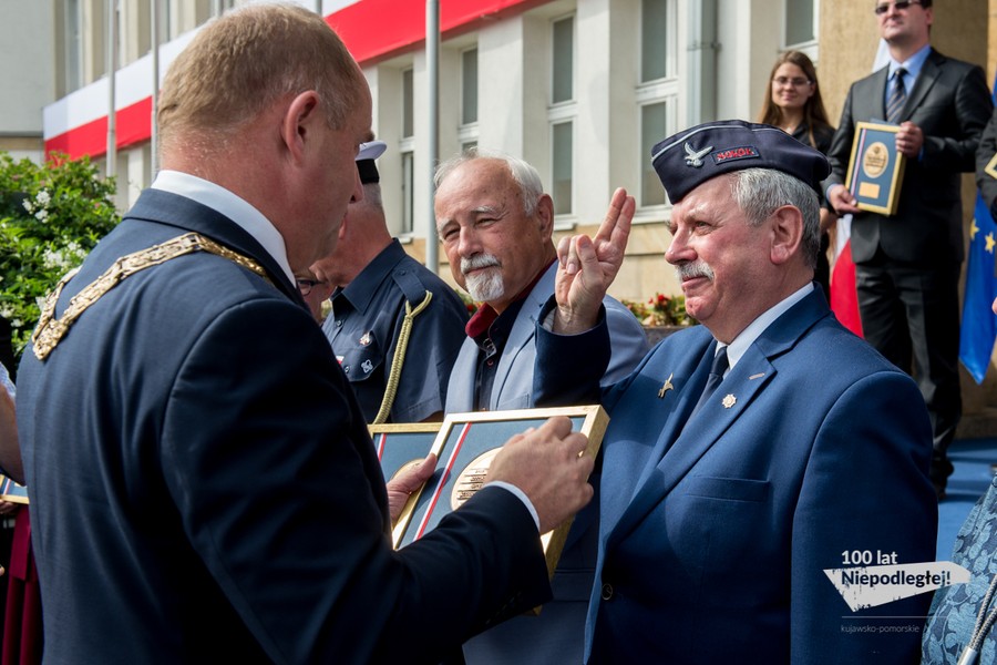 Uroczystość wręczenia marszałkowskich, jubileuszowych medali Unitas Durat Palatinatus Cuiaviano-Pomeraniensis, fot. Łukasz Piecyk