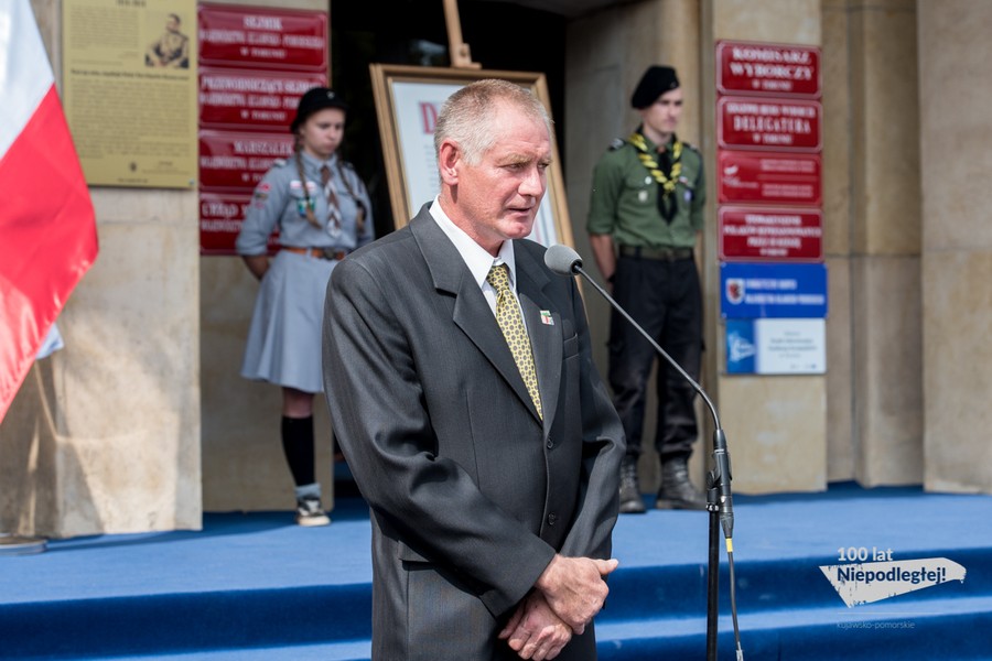 Uroczystość wręczenia marszałkowskich, jubileuszowych medali Unitas Durat Palatinatus Cuiaviano-Pomeraniensis, fot. Łukasz Piecyk