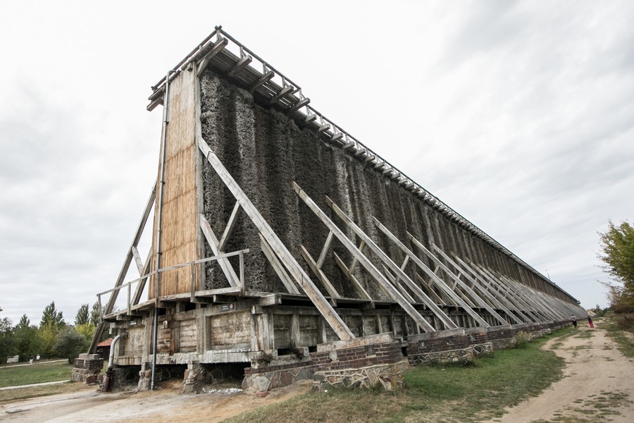 Tężnia nr 3 w Ciechocinku wymaga natychmiastowej interwencji, fot. Andrzej Goiński