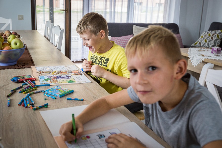 Podopieczni domów dla dzieci w Chełmnie, fot. Szymon Zdziebło/Tarantoga.pl