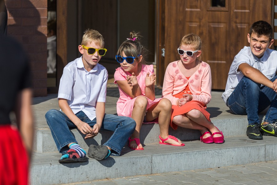 Uroczyste otwarcie domów w Chełmnie, fot. Szymon Zdziebło/Tarantoga.pl