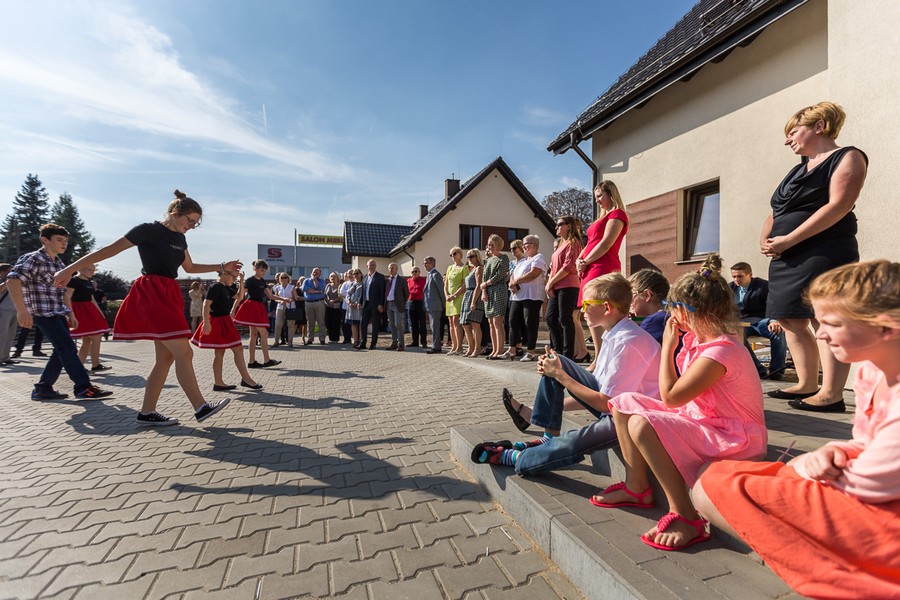 Uroczyste otwarcie domów w Chełmnie, fot. Szymon Zdziebło/Tarantoga.pl