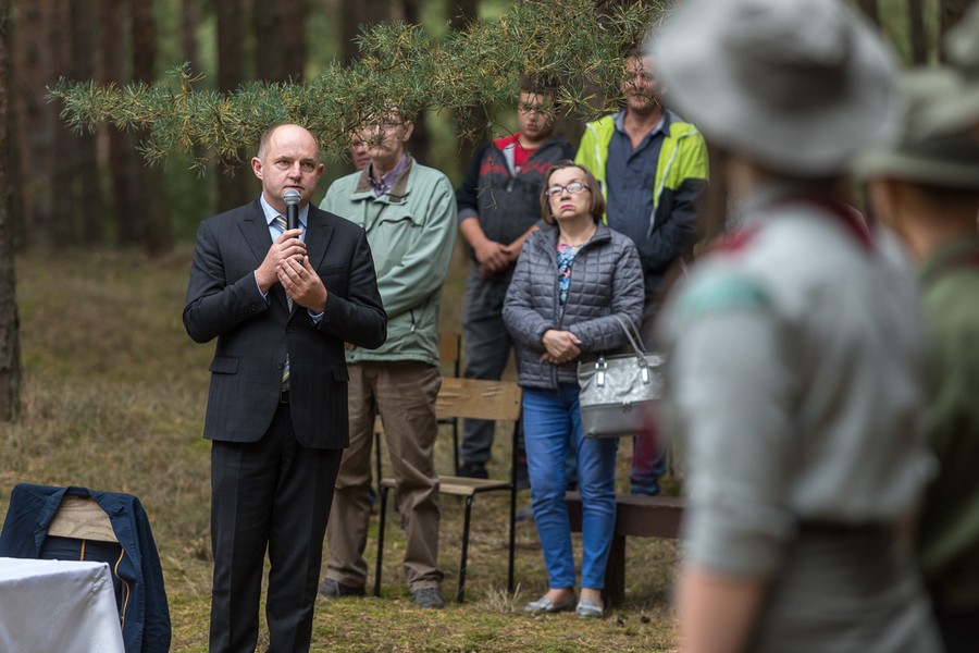 Uroczysta msza święta przy pomniku w Klamrach odbyła się 23 września, fot. Szymon Zdziebło/Tarantoga.pl