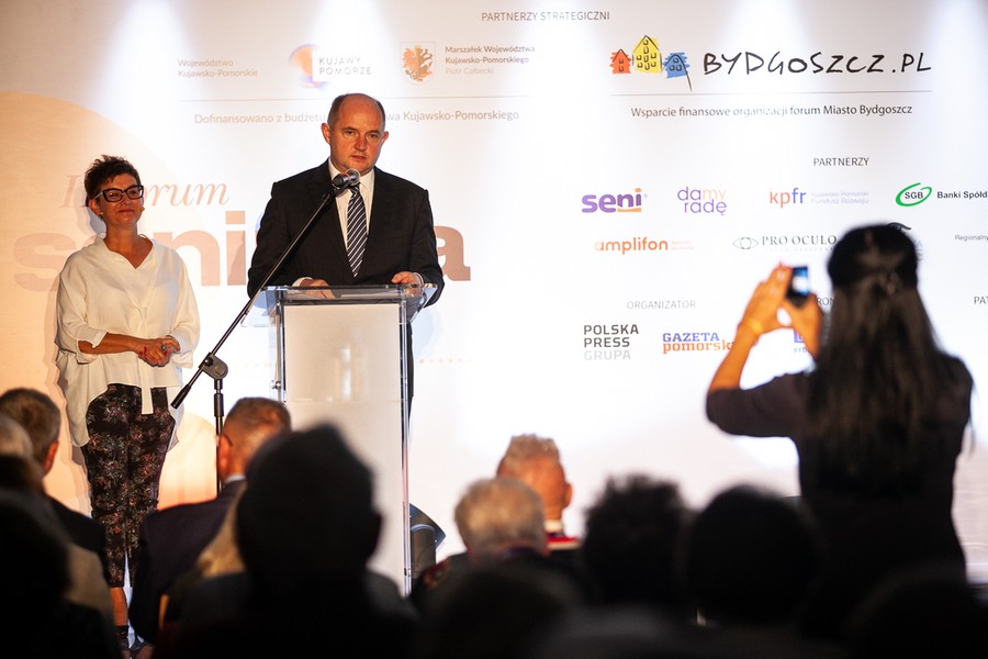 II Forum Seniora w Bydgoszczy, fot. Filip Kowalkowski