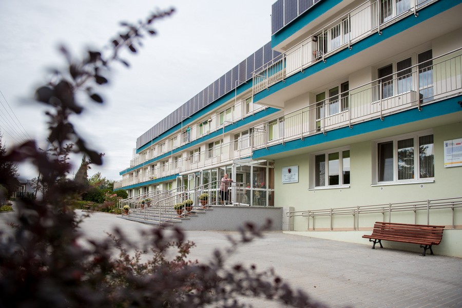 Dom Pomocy Społecznej w Browinie po termomodernizacji, fot. Łukasza Piecyk