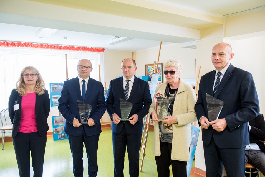 Uroczystość otwarcia Domu Pomocy Społecznej w Browinie po termomodernizacji, fot. Łukasz Piecyk