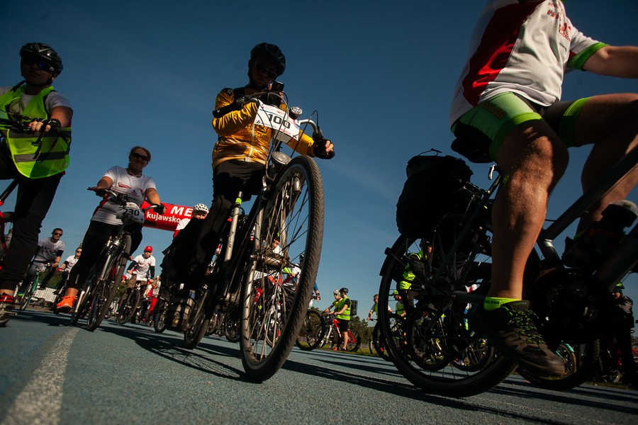 Rajd rowerowy w Bydgoszczy (6 października), fot. Filip Kowalkowski