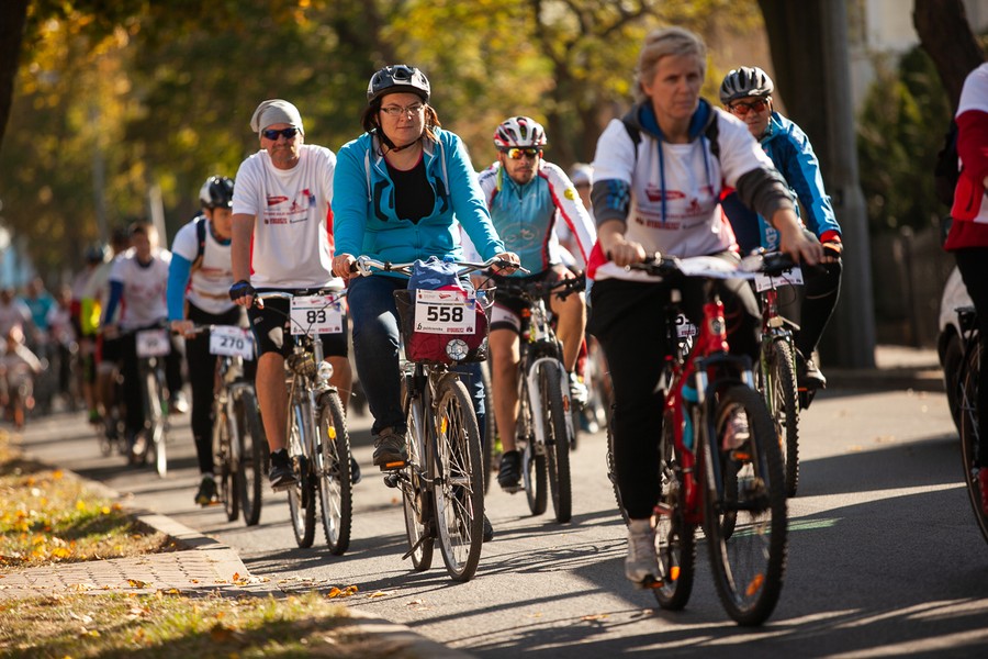 Rajd rowerowy w Bydgoszczy (6 października), fot. Filip Kowalkowski