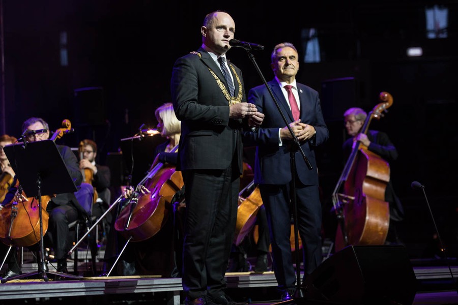 Koncert „Od Gershwina do Malickiego” i wręczenie medali Unitas Durat, fot. Andrzej Goiński