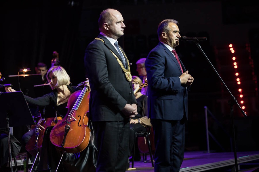 Koncert „Od Gershwina do Malickiego” i wręczenie medali Unitas Durat, fot. Andrzej Goiński