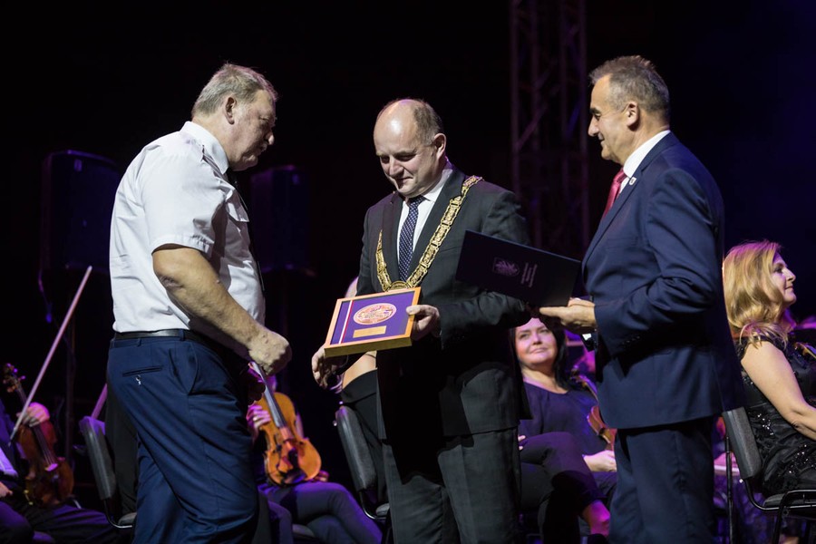 Koncert „Od Gershwina do Malickiego” i wręczenie medali Unitas Durat, fot. Andrzej Goiński