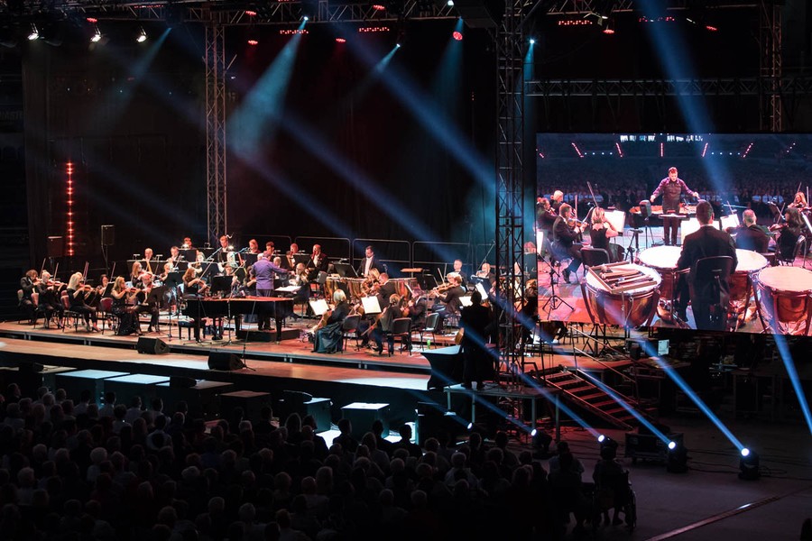 Koncert „Od Gershwina do Malickiego” i wręczenie medali Unitas Durat, fot. Andrzej Goiński