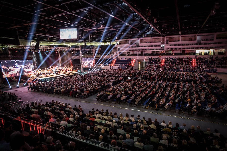Koncert „Od Gershwina do Malickiego” i wręczenie medali Unitas Durat, fot. Andrzej Goiński
