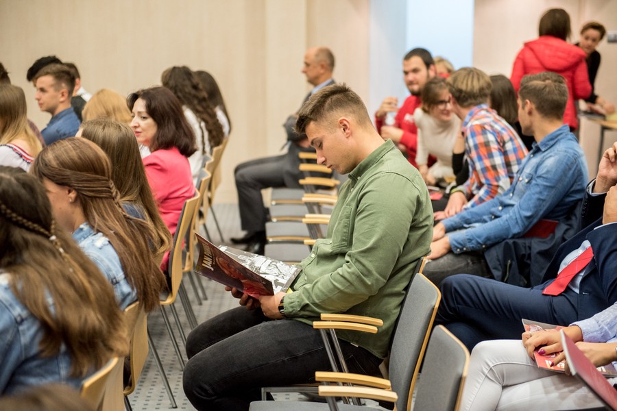 Konferencja naukowa „Karol Wojtyła/Jan Paweł II – człowiek wolności” w Urzędzie Marszałkowskim, fot. Łukasz Piecyk