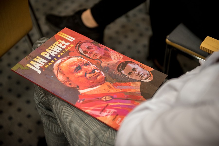 Konferencja naukowa „Karol Wojtyła/Jan Paweł II – człowiek wolności” w Urzędzie Marszałkowskim, fot. Łukasz Piecyk