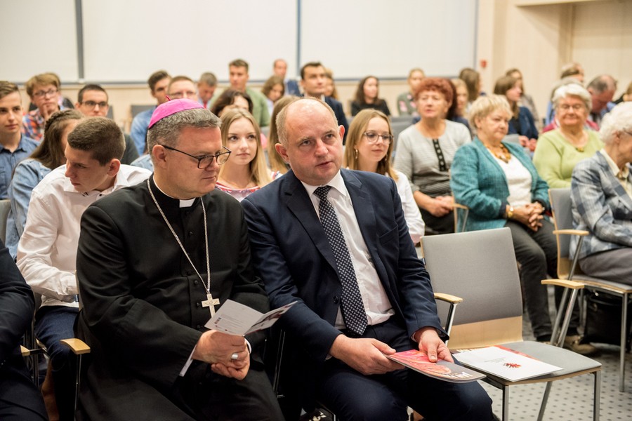 Konferencja naukowa „Karol Wojtyła/Jan Paweł II – człowiek wolności” w Urzędzie Marszałkowskim, fot. Łukasz Piecyk