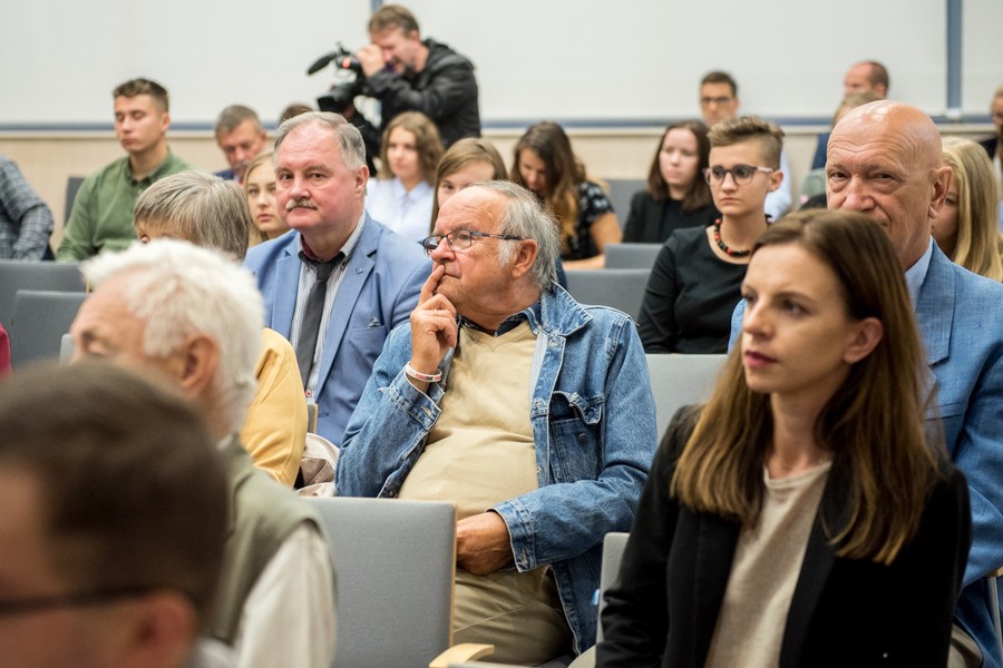 Konferencja naukowa „Karol Wojtyła/Jan Paweł II – człowiek wolności” w Urzędzie Marszałkowskim, fot. Łukasz Piecyk