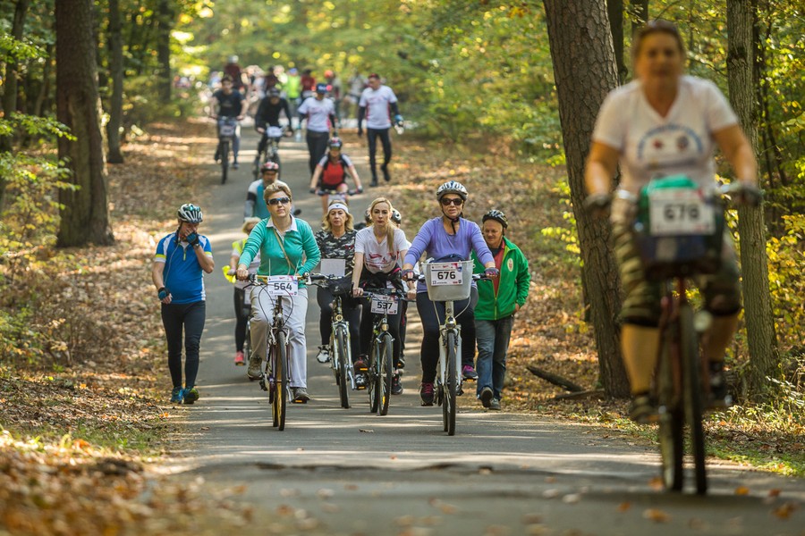 Rajd rowerowy w Toruniu, fot. Szymon Zdziebło/Tarantoga.pl