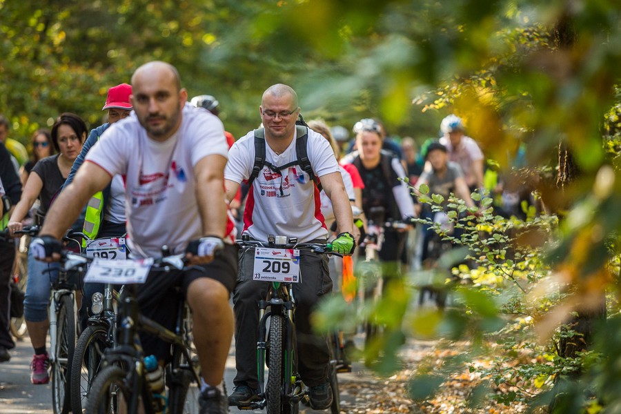 Rajd rowerowy w Toruniu, fot. Szymon Zdziebło/Tarantoga.pl