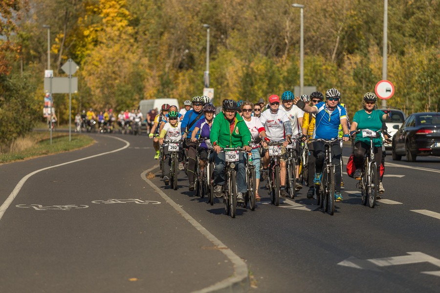 Rajd rowerowy w Toruniu, fot. Szymon Zdziebło/Tarantoga.pl