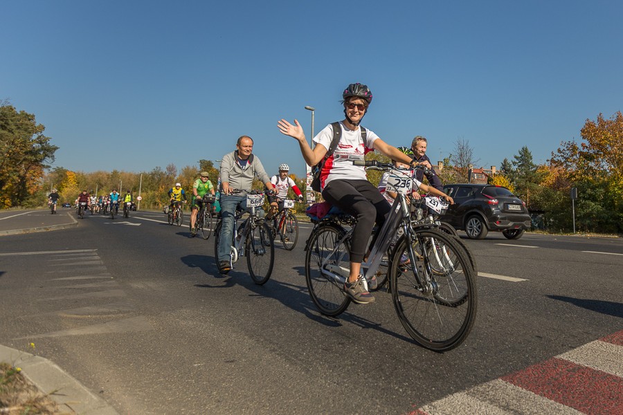 Rajd rowerowy w Toruniu, fot. Szymon Zdziebło/Tarantoga.pl