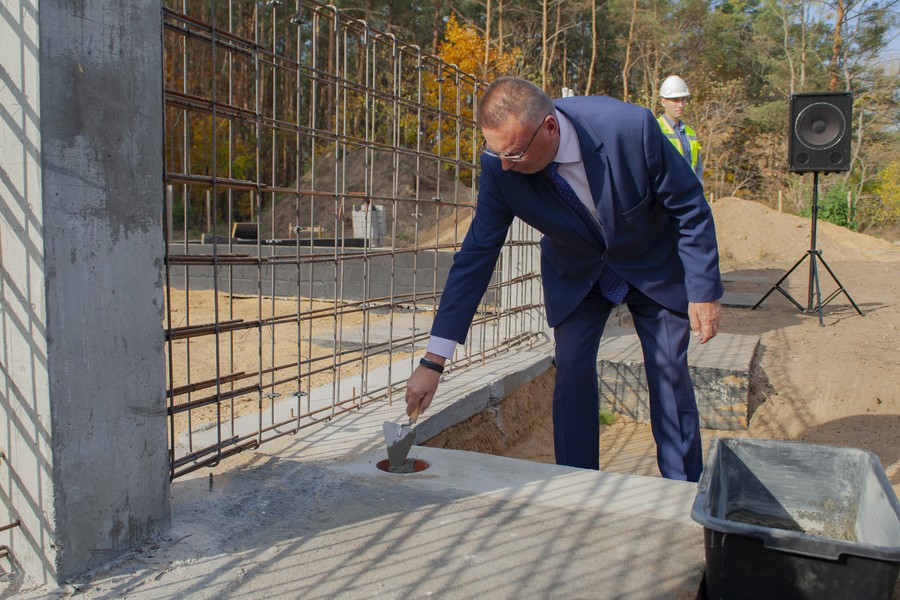 Uroczystości podpisania aktu erekcyjnego oraz wmurowania kamienia węgielnego pod budowę nowych laboratoriów UTP, fot. Ryszard Wszołek