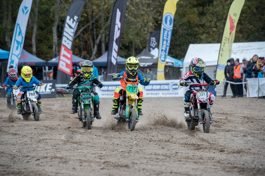 Zawody Bud-Rem-Stal Pit Bike Cup w Głażewie, fot. Łukasz Piecyk