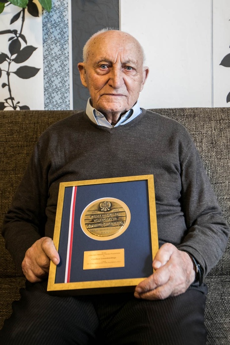 Czesław Lewandowski (Czernikowo, powiat toruński) fot.Andrzej Goiński